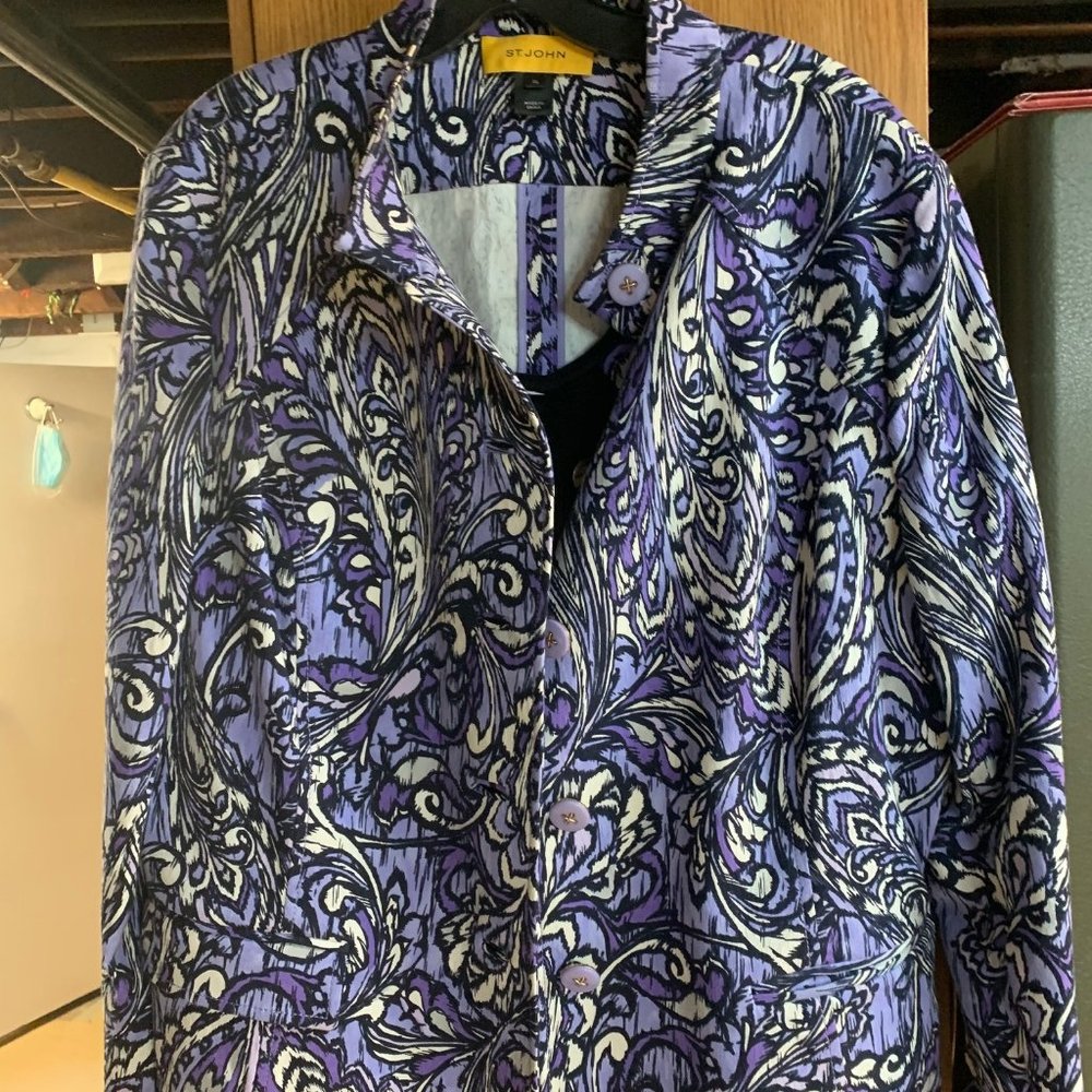 St John Print Jacket